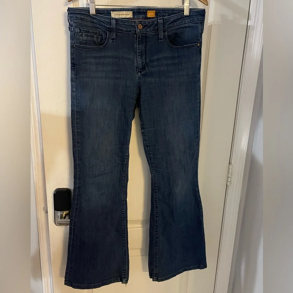 Anthropologie Pilcro Indigo Flare Leg Jeans - Picture 1 of 8